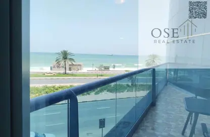 Apartment - 1 Bedroom - 2 Bathrooms for sale in Corniche Tower - Ajman Corniche Road - Ajman