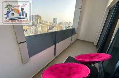 شقة - غرفة نوم - 2 حمامات للايجار في النخيل 2 - النخيل - عجمان