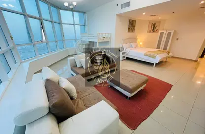 Apartment - 3 Bedrooms - 4 Bathrooms for rent in Ajman Corniche Residences - Ajman Corniche Road - Ajman