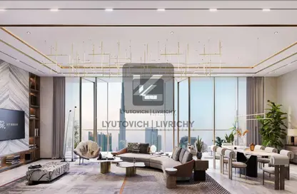 شقة - غرفة نوم - 2 حمامات للبيع في اكسكوزيت ليفينج ريزيدنسز - برج خليفة - دبي وسط المدينة - دبي