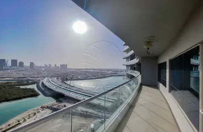 Apartment - 3 Bedrooms - 3 Bathrooms for rent in Oceanscape - Shams Abu Dhabi - Al Reem Island - Abu Dhabi