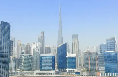 شقة - 1 حمام للايجار في ميلينيوم بن غاطي ريزيدنسز - الخليج التجاري - دبي