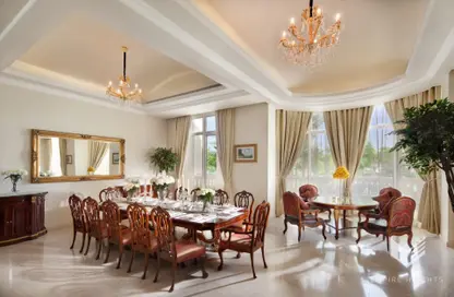 Villa - 5 Bedrooms - 7 Bathrooms for rent in Kempinski Palm Residence - The Crescent - Palm Jumeirah - Dubai