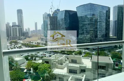 شقة - 1 حمام للايجار في J برج - الأبراج الإدارية - الخليج التجاري - دبي