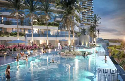 Apartment - 1 Bedroom - 3 Bathrooms for sale in Golf Greens 1 - Tower A - Golf Greens - DAMAC Hills - Dubai