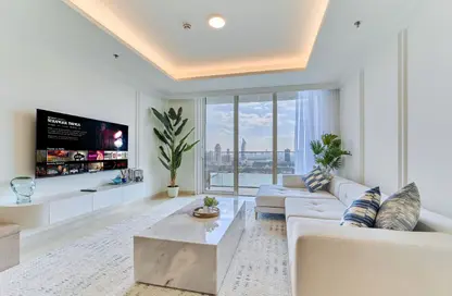 Apartment - 2 Bedrooms - 2 Bathrooms for rent in Palace Beach Residence Tower 1 - Palace Beach Residence - EMAAR Beachfront - Dubai Harbour - Dubai