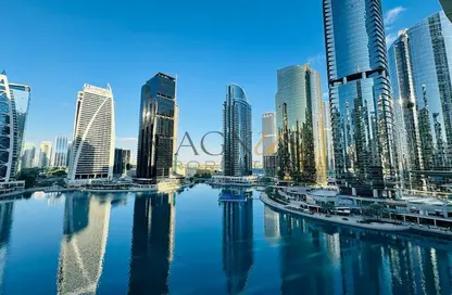 Pool image for: Apartment - 1 Bathroom for rent in Lake Terrace - Lake Almas East - Jumeirah Lake Towers - Dubai, Image 1