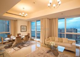 Hotel and Hotel Apartment - 2 bedrooms - 3 bathrooms for rent in Barcelo Residences - Dubai Marina - Dubai