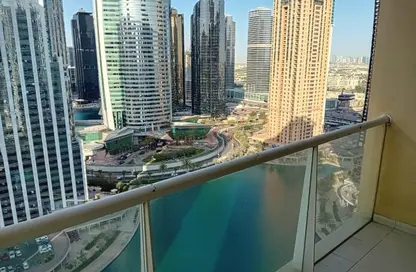 Apartment - Studio - 1 Bathroom for rent in Lake View Tower - JLT Cluster B - Jumeirah Lake Towers - Dubai