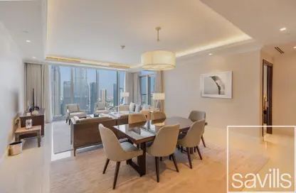 Apartment - 3 Bedrooms - 4 Bathrooms for rent in Address Fountain Views Hotel - The Address Residence Fountain Views - Downtown Dubai - Dubai