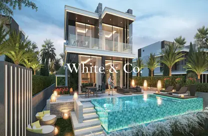Villa - 6 Bedrooms - 7 Bathrooms for sale in Venice - Damac Lagoons - Dubai