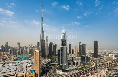 Apartment - 3 Bedrooms - 5 Bathrooms for rent in Downtown Views II Tower 1 - Downtown Views II - Downtown Dubai - Dubai