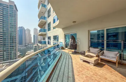 Apartment - 2 Bedrooms - 2 Bathrooms for sale in Cascades Tower - Dubai Marina - Dubai