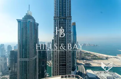Apartment - 4 Bedrooms - 6 Bathrooms for rent in Elite Residence - Dubai Marina - Dubai