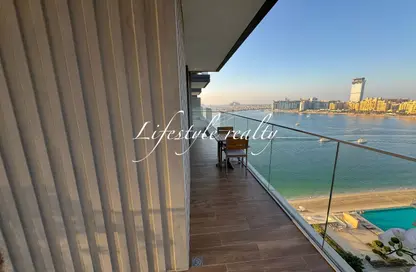 Apartment - 1 Bedroom - 1 Bathroom for rent in Beach Isle Tower 1 - Beach Isle - EMAAR Beachfront - Dubai Harbour - Dubai