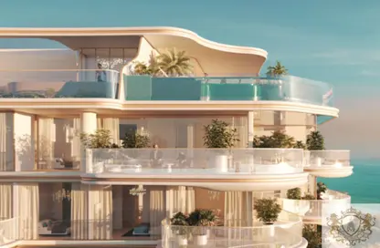 Apartment - 1 Bedroom - 2 Bathrooms for sale in Beach Walk Grand 2 - Dubai Islands - Dubai