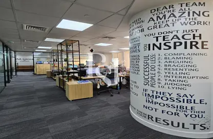 Office Space - Studio - 2 Bathrooms for rent in Addax port office tower - City Of Lights - Al Reem Island - Abu Dhabi