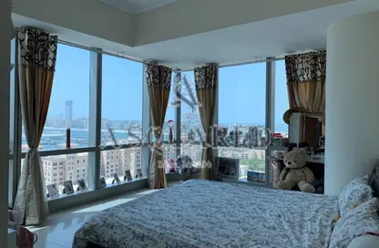 Apartment - 3 Bedrooms - 4 Bathrooms for rent in Ocean Heights - Dubai Marina - Dubai
