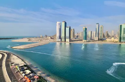 Apartment - 1 Bedroom - 2 Bathrooms for rent in La Plage Tower - Al Mamzar - Sharjah - Sharjah
