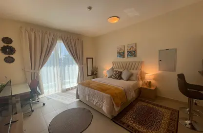 Apartment - Studio - 1 Bathroom for rent in Ice Hockey - Dubai Sports City - Dubai