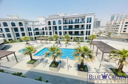 Apartment - 1 Bedroom - 2 Bathrooms for rent in Art Gardens Building A - Arjan - Dubai