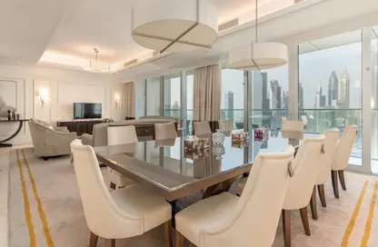 Apartment - 4 Bedrooms - 5 Bathrooms for rent in The Address BLVD Sky Collection - Downtown Dubai - Dubai