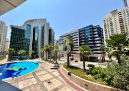 Pool image for: Apartment - 1 bedroom - 2 bathrooms for rent in The Waves Tower A - The Waves - Dubai Marina - Dubai, Image 1