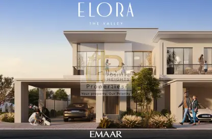 Townhouse - 3 Bedrooms - 3 Bathrooms for sale in Elora - The Valley - Dubai