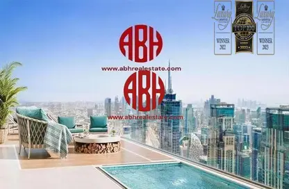 شقة - غرفة نوم - 2 حمامات للبيع في بناية الحبتور - مدينة الحبتور - الخليج التجاري - دبي