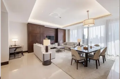 شقة - 3 غرف نوم - 4 حمامات للايجار في 1 فندق العنوان-سكاي فيو - أبراج العنوان سكاي فيو - وسط مدينة دبي - دبي