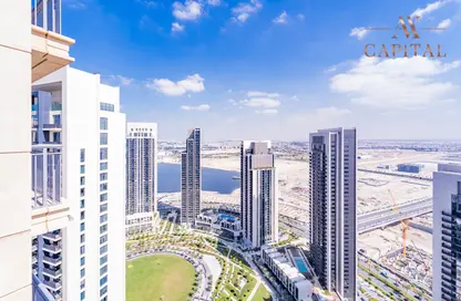 Outdoor Building image for: Apartment - 2 Bedrooms - 2 Bathrooms for rent in Harbour Views 2 - Dubai Creek Harbour (The Lagoons) - Dubai, Image 1