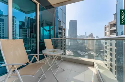Apartment - 2 Bedrooms - 3 Bathrooms for rent in Attessa Tower - Marina Promenade - Dubai Marina - Dubai