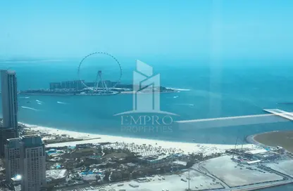 Water View image for: Duplex - 4 Bedrooms - 7 Bathrooms for rent in Ocean Heights - Dubai Marina - Dubai, Image 1