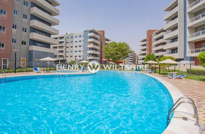 Apartment - Studio - 1 Bathroom for rent in Tower 23 - Al Reef Downtown - Al Reef - Abu Dhabi