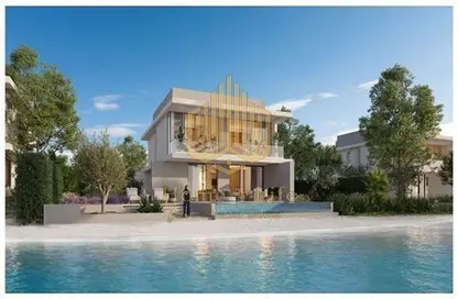 Pool image for: Villa - 3 Bedrooms - 6 Bathrooms for sale in Ramhan Island - Abu Dhabi, Image 1