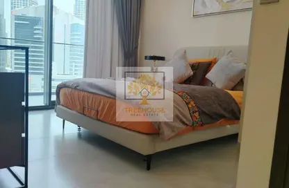 Apartment - 1 Bedroom - 2 Bathrooms for rent in The Paragon by IGO - Business Bay - Dubai