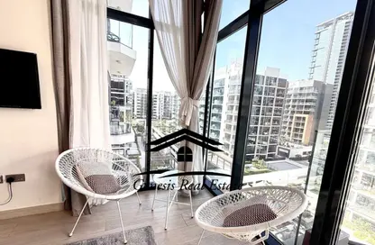 Apartment - Studio - 1 Bathroom for rent in Azizi Riviera 45 - Meydan One - Meydan - Dubai