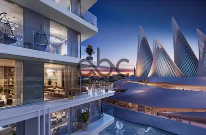 Outdoor Building image for: Apartment - 1 Bedroom - 1 Bathroom for sale in Grove Uptown Views - Saadiyat Island - Abu Dhabi, Image 1