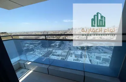 شقة - 2 غرف نوم - 2 حمامات للايجار في برج النعيمية 1 - أبراج النعيمية - النعيمية - عجمان