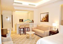 Living Room image for: Studio - 1 bathroom for rent in The Address The BLVD - Downtown Dubai - Dubai, Image 1