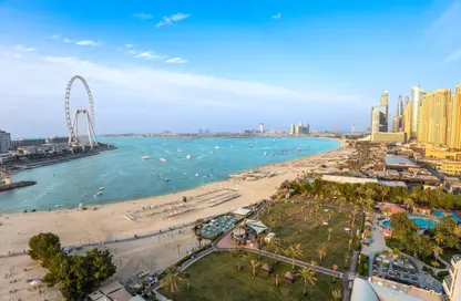Apartment - 2 Bedrooms - 2 Bathrooms for rent in Al Bateen Residences - Jumeirah Beach Residence - Dubai