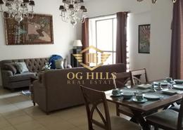 Living / Dining Room image for: Apartment - 2 bedrooms - 3 bathrooms for rent in Sadaf 2 - Sadaf - Jumeirah Beach Residence - Dubai, Image 1