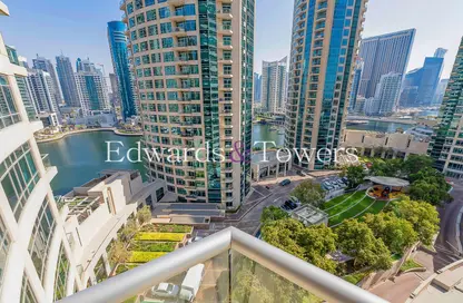 Apartment - 1 Bedroom - 2 Bathrooms for rent in Blakely Tower - Park Island - Dubai Marina - Dubai