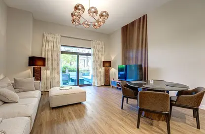 Living / Dining Room image for: Apartment - 2 Bedrooms - 2 Bathrooms for sale in Asayel - Madinat Jumeirah Living - Umm Suqeim - Dubai, Image 1