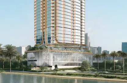 Apartment - 1 Bedroom - 2 Bathrooms for sale in Corniche Tower - Ajman Corniche Road - Ajman