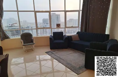 Apartment - 1 Bedroom - 2 Bathrooms for sale in Orient Tower 1 - Orient Towers - Al Bustan - Ajman