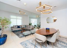 Living / Dining Room image for: Apartment - 3 bedrooms - 4 bathrooms for sale in Marina Mansions - Dubai Marina - Dubai, Image 1