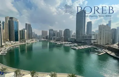 Water View image for: Apartment - 2 Bedrooms - 4 Bathrooms for rent in Marina Wharf 1 - Marina Wharf - Dubai Marina - Dubai, Image 1