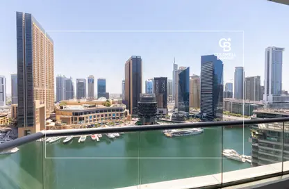 شقة - غرفة نوم - 2 حمامات للايجار في باي سنترال غرب - باي سنترال - دبي مارينا - دبي