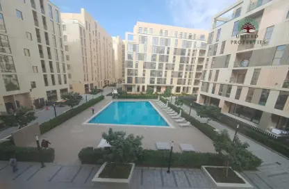 Pool image for: Apartment - 1 Bedroom - 2 Bathrooms for rent in Al Mamsha - Muwaileh - Sharjah, Image 1